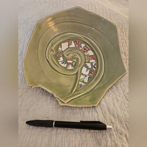 Vintage art pottery bowl